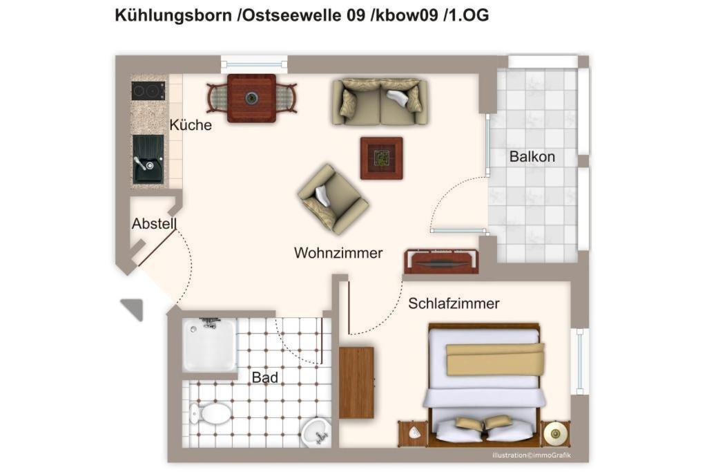 Ostseewelle Ostseewelle 009 Ostseebad Kühlungsborn Extérieur photo